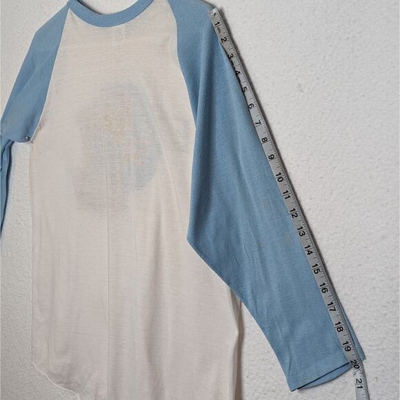 Rare Vtg 80s E.T. 1982 Bantam Label T-Shirt Large Raglan Sleeve Universal Studio - Picture 5 of 9